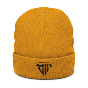 Ribbed knit beanie